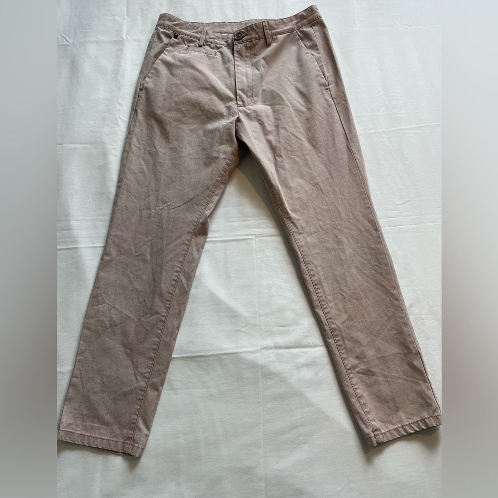 Massagerie Mens Light Purple Straight Fit Cotton Made In Italy Pants IT 48 US 36